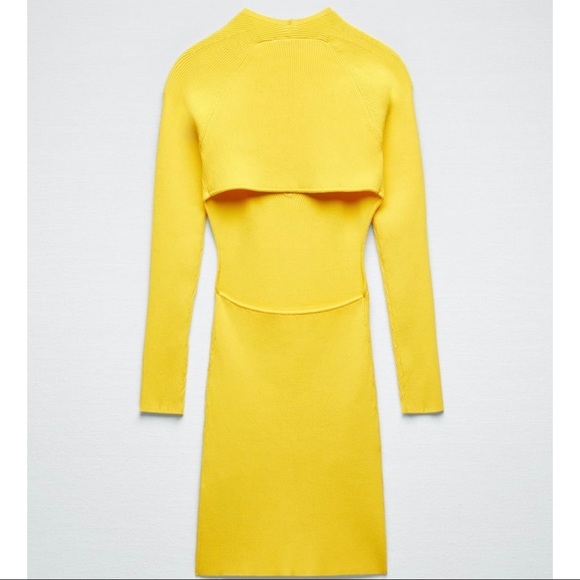 NWT🟡ZARA🟡BODYCON🟡MINI DRESS - Picture 6 of 7